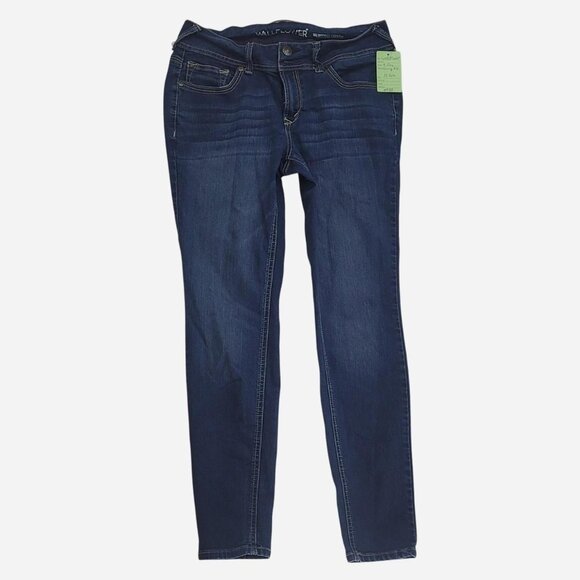 Wallflower Dark Wash 9 reg Curvy Fit jeans #skinnyjeans - Picture 1 of 7